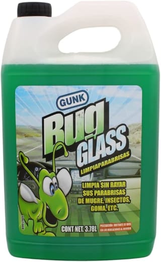Gunk Bug Glass 3.785L por $65 | Amazon