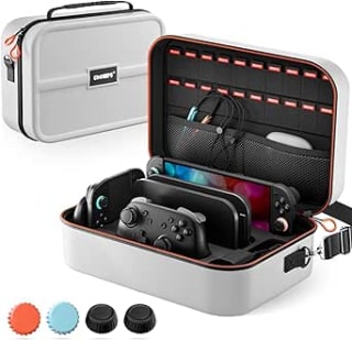 Estuche rígido para Nintendo Switch 2 con 20 Ranuras videojuegos por 21.65€