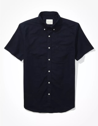 Camisa Manga Corta Oxford con Botones XS por $199 | AE