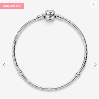 Brazalete cadena de serpiente Pandora Moments Icons $69.500 Descuento en Pandora, cl