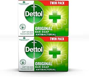 Dettol Antibacterial Soap Bar Multipack 2 x 100g – £1 (£0.95 / £0.85 on S&S) – 5% WYB
