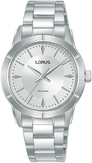 LORUS Reloj analógico para Mujer con Correa de Acero Inoxidable RG227YX9 por 39,03€