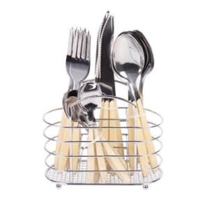 Set de 24 Cubiertos con Cesta Organizadora Cofan por 19,07€