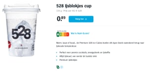 528 Premium ice balls 1kg 2,69 euro