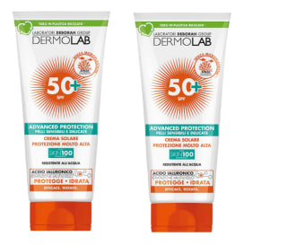 2 x Dermolab Crema Solar Advanced Protection SPF 50+ Cara y Cuerpo 200 ml por 13.98€