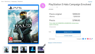 Halo Campaign Envolved para PS5 por $799 en Costco