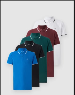 Lot de 5 Polos Hollister Co. à 43,99€