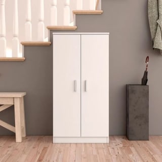 Zapatero Terra 6 estantes blanco 108x55x36 cm por 60,99€