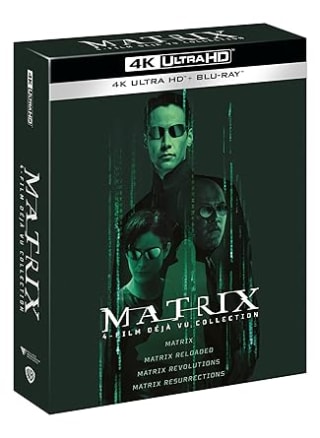 Matrix 4-Film 4K Ultra HD Blu-ray Collection for £14.92