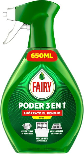 Fairy Poder Sin Remojo Limón Spray 650ml por 2.80€