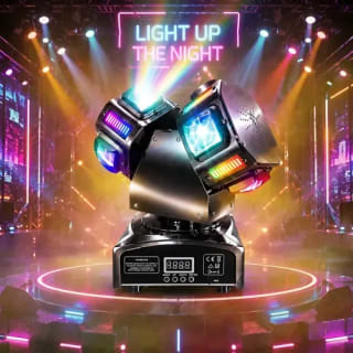 Cabeza Móvil LED RGBW 4en1 por $1,395 | Oferta Mercado Libre