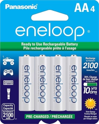 Panasonic Eneloop AA 4 Pilas Recargables por $291 | Descuento Amazon