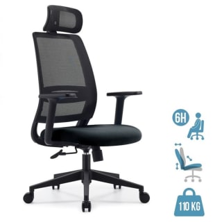 Fauteuil de bureau OPEN - accoudoirs réglables à 119€