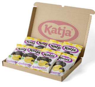 Katja apekoppen snoep 8x125g voor €4,17