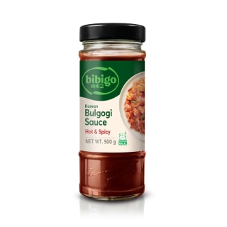 BIBIGO Salsa Coreana Bulgogi Hot & Spicy 500 g por 1.49€