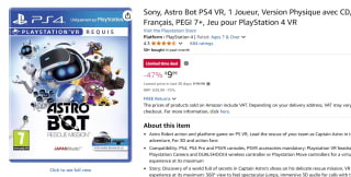 Astro Bot: Rescue Mission - PS4 VRv voor €9,99 bij Amazon