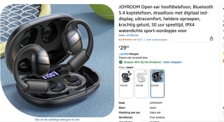 JOYROOM Open ear hoofdtelefoon voor €17,99 bij Amazon