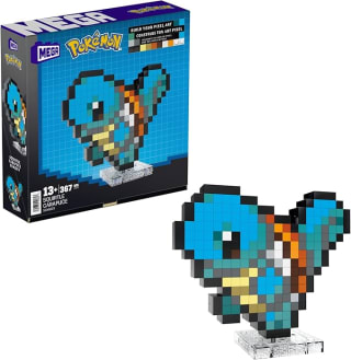 Mega Pokémon Pixel Art Squirtle 367 Bloques de construcción por 12,99€