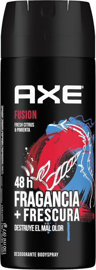 Desodorante en aerosol Axe Fusion 150ml por $41 | Descuento Amazon