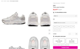 Tenis Nike Vomero 5 Hombre por $2,219 | Oferta Liverpool
