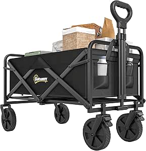 Outsunny 135L Folding Festival Trolley Cart – Amazon Deal £25.59