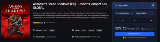 Assassin's Creed Shadows (PC) por $475 | Game Boost