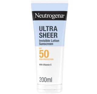 NEUTROGENA ultra sheer solar loción invisible hidratante spf50 200ml por 13,05€