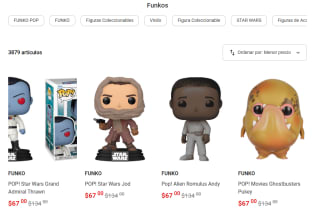 Funkos en Liquidación desde $67 | Liverpool