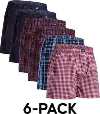 6-Pack DANISH ENDURANCE Boxershorts in Gemengde Kleuren voor €35,10 bij Bol
