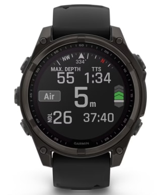 Garmin Reloj Smartwatch fenix 8 47mm Zafiro Solar, Titanio DLC por 793,34€