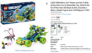 LEGO DREAMZzz™ Mateo en het Z-Blob actievoertuig - 71491 voor €29,49 bij Amazon