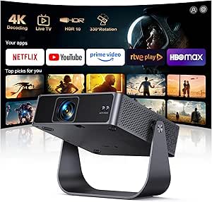 Proyector portátil Android 1080p nativo por 126,34€
