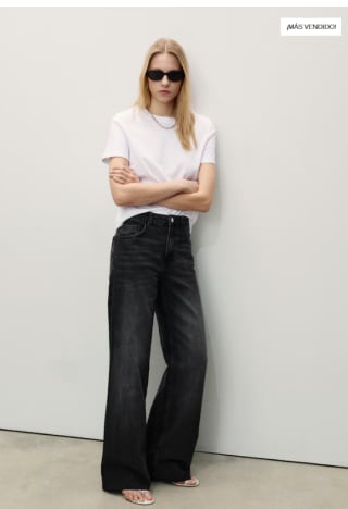 Jeans Danila wide leg tiro alto por 15.99€