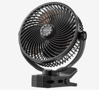 Ventilateur à pince portable rechargeable par USB-C VEVOR à 34,99€