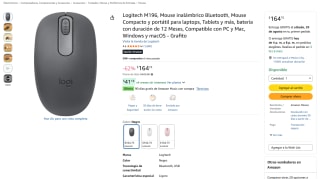 Mouse Logitech M196 Inalámbrico Bluetooth por $165 en Amazon