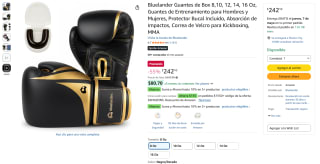 Guantes Boxeo Bluelander por $242 | Oferta Amazon