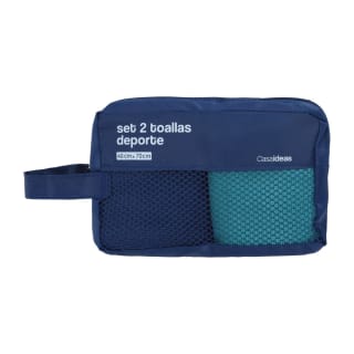 Set de 2 toallas de microfibra p/deporte 40x70 cm Oferta $3.290 solo en CasaIdeas, Cl