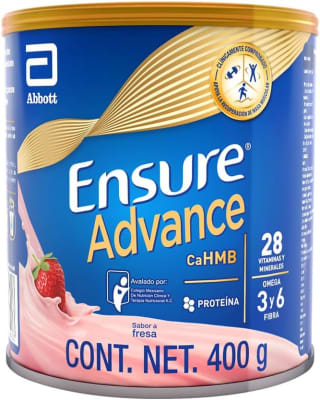 Ensure Advance 400g Sabor Fresa $372 | Oferta Amazon