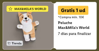 Gratis Peluche o Croquetas para perros o gatos en Lidl Plus (mínimo compra 10€)