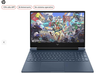 HP Victus 15-fa2021ns Portátil Gaming por 509,65€