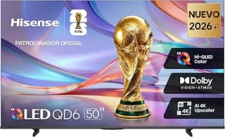 Pantalla Hisense 50" Hi-QLED 4K por $4,695 | Amazon