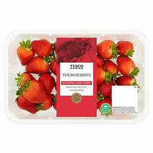 Tesco Strawberries 600g Clubcard Price £3