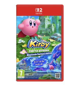 Kirby y la tierra olvidada para Nintendo Switch 2 (Edición española) por 55,11 €
