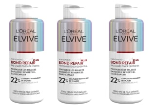 3 Botes de 200ml de L'Oréal Paris Elvive Bond Repair por 11.53€