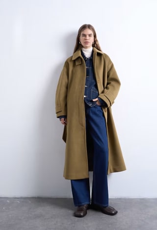 Chaquetón Topshop Verde Salvia por 33,15€