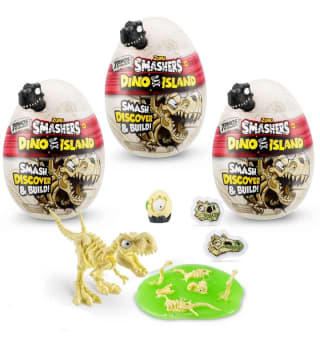 Pack 3 ZURU Huevo Dino Island Sorpresa por 4.99€.
