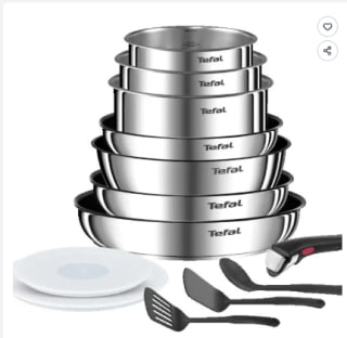 Batterie de cuisine de 13 pièces Tefal Ingenio Emotion à 99,99€