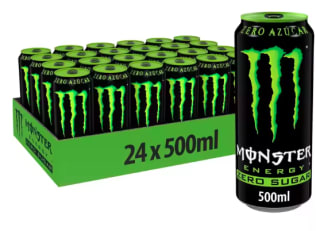 MONSTER Energy 24 Latas 500ml Varios Sabores por 30,02€