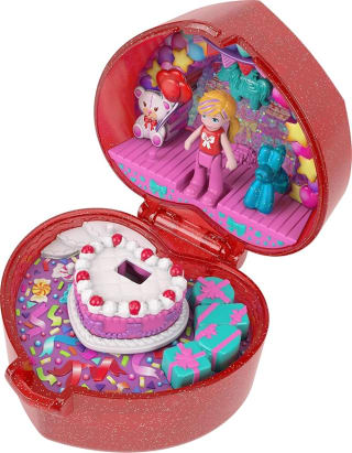 Polly Pocket Mattel Jubileum Ring Box voor €5,07 bij Amazon