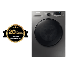 ¡Lavasecadora 11 kg Carga Frontal Digital Inverter Acero Inoxidable en oferta!